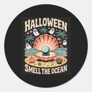 Halloween Shell Tease – Spread My Flaps Smell The  Classic Round Sticker