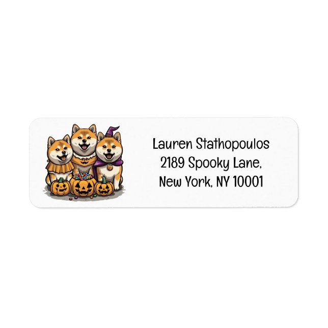 Halloween Shiba Inu Dogs (Front)