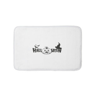 Halloween Shirt, Funny Halloween Shirt Bath Mat