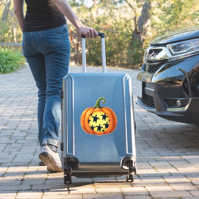 Halloween Shirt Pumpkin Turtle Sea Halloween Costu (Suitcase Insitu)