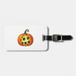 Halloween Shirt Pumpkin Turtle Sea Halloween Costu Luggage Tag