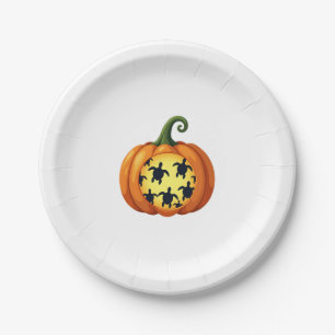 Halloween Shirt Pumpkin Turtle Sea Halloween Costu Paper Plate