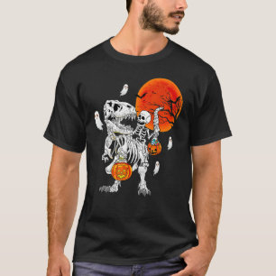 Halloween Shirts For Boys Kids Men Skeleton Riding