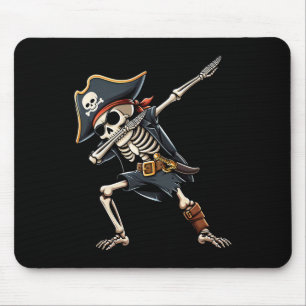 Halloween Shirts For Men Boys Kids Skeleton Pirate Mouse Mat