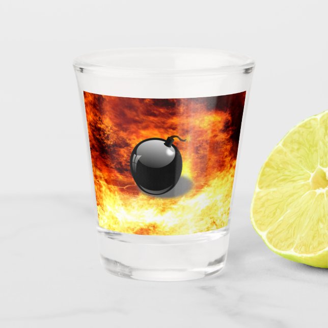 Halloween Shot Glass (Front)