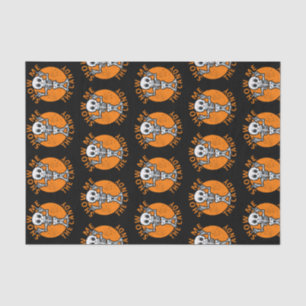 Halloween Show Me The Candy Skeleton Tissue Paper