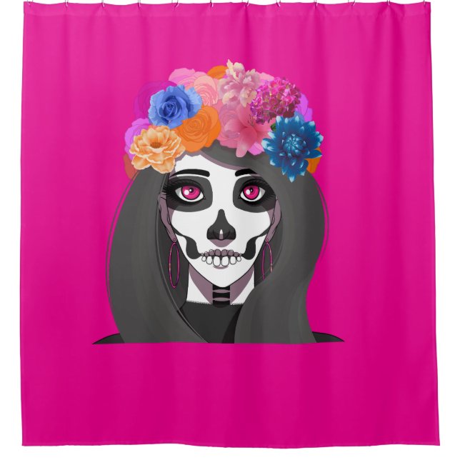 Halloween  shower curtain (Front)
