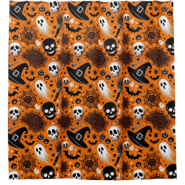 Halloween Shower Curtain (Front)