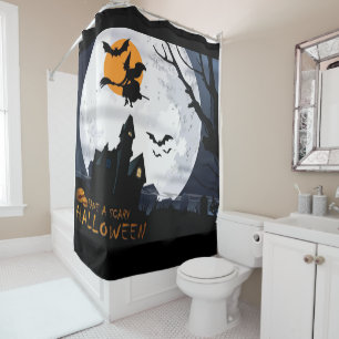 Halloween Shower Curtain Witch