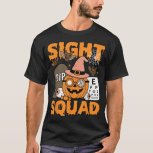 Halloween Sight Squad Optometry Optician T-Shirt