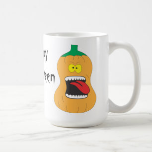 Halloween Silly Pumpkin Coffee Mug