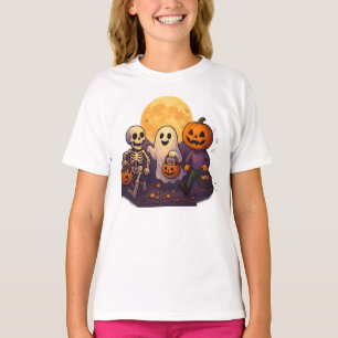 Halloween Simple Minimalist Unisex Male Female T-Shirt