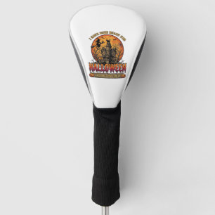 Halloween Since Last Haunted House Flying Witch_1 Golf Head Cover