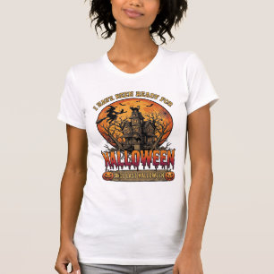 Halloween Since Last Haunted House Flying Witch_1 T-Shirt