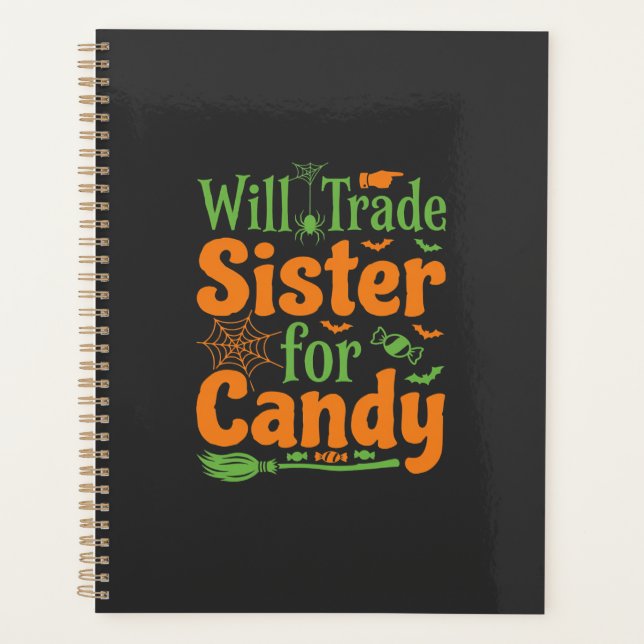 Halloween Sister Candy Trade Design_1 Planner (Front)