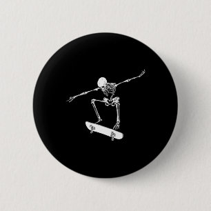 Halloween Skateboard Shirt Boy Skateboarding Men S 6 Cm Round Badge