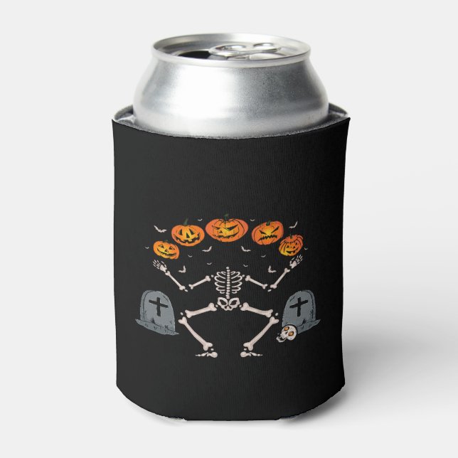 Halloween Skeleton         Can Cooler (Can Front)