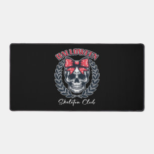 Halloween Skeleton Club Desk Mat