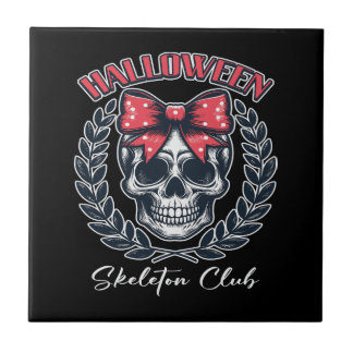 Halloween Skeleton Club Tile