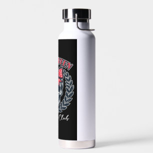 Halloween Skeleton Club Water Bottle