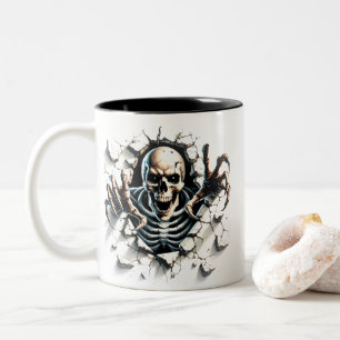 Halloween Skeleton Coffee Mug