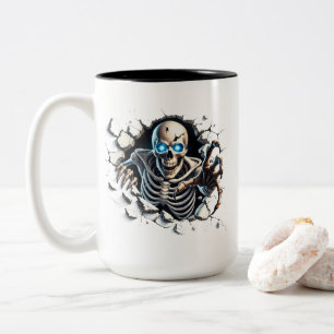 Halloween Skeleton Coffee Mug