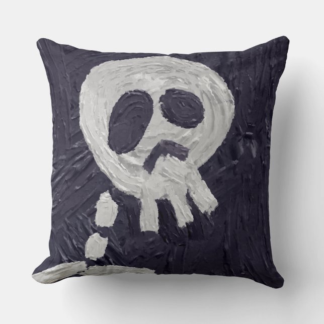 halloween skeleton cushion (Front)