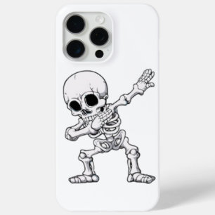 Halloween Skeleton Dabbing iPhone 15 Pro Max Case