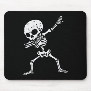 Halloween Skeleton Dabbing Costume Boys Girls Kids Mouse Mat