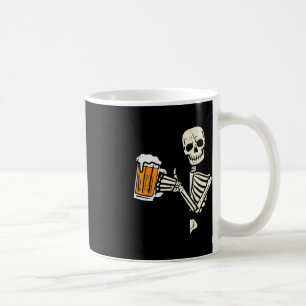 Halloween Skeleton Dad Funny Lazy Skull Costume Pa Coffee Mug