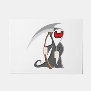 Halloween skeleton Death Doormat