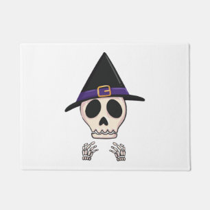 Halloween Skeleton design, Spooky Halloween Doormat
