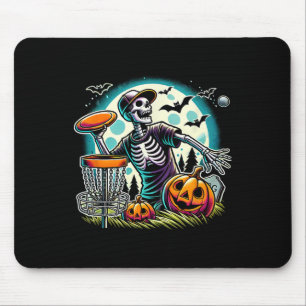 Halloween Skeleton Disc Golf _2 Mouse Mat