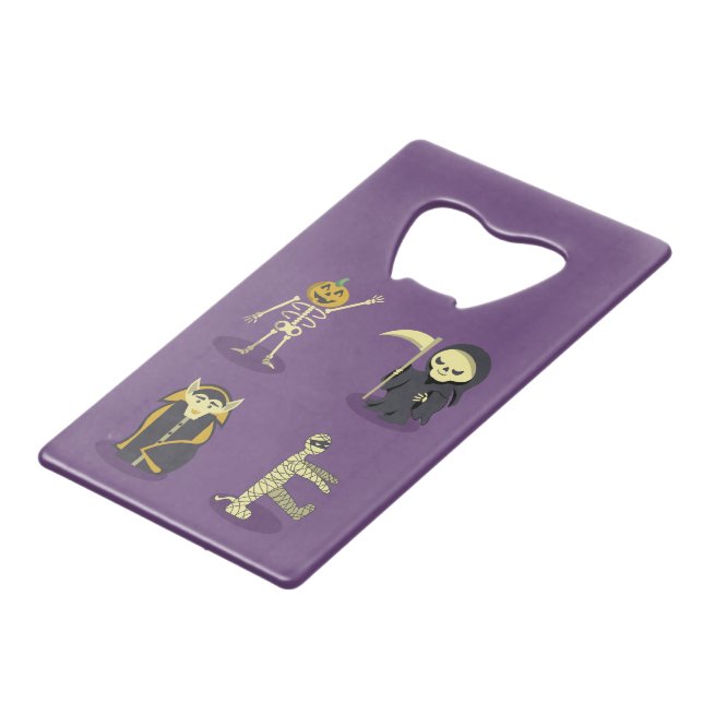 Halloween Skeleton Dracula Mummy Grim Reaper (Back Angled)