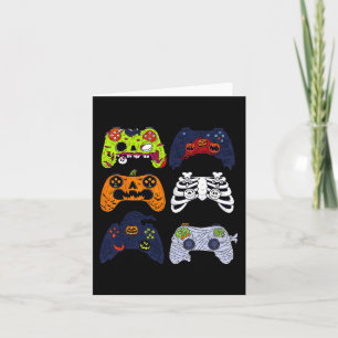 Halloween Skeleton Gaming Controllers Zombie Mummy Card