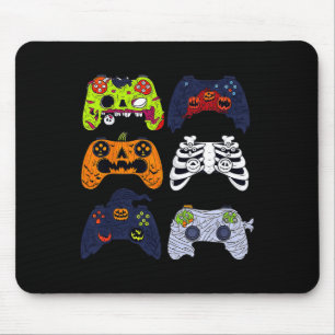 Halloween Skeleton Gaming Controllers Zombie Mummy Mouse Mat