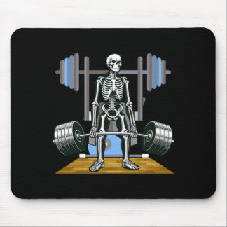 Halloween Skeleton Government Agencydlift Funny Mouse Mat