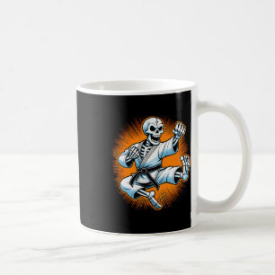 Halloween Skeleton Karate 1 Coffee Mug