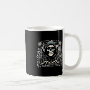 Halloween Skeleton Keyboard Coffee Mug