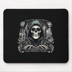 Halloween Skeleton Keyboard Mouse Mat