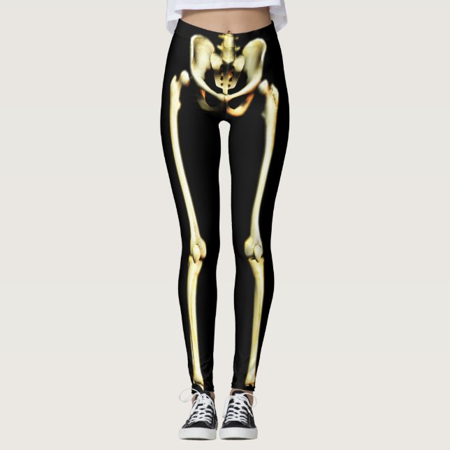 Halloween skeleton leggings (Front)