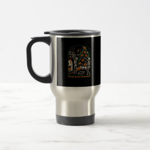 Halloween Skeleton Party Tis The Season To Be Cree Travel Mug