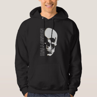 Halloween Skeleton Skull Scary Face Hoodie