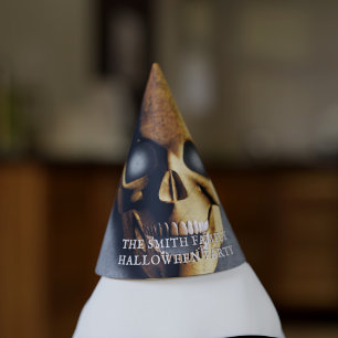 Halloween Skeleton Skull Spooky Paper Party Hat