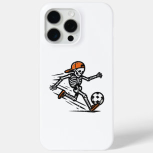 Halloween Skeleton Soccer Football Costume Men iPhone 15 Pro Max Case