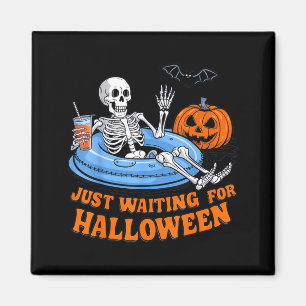 Halloween Skeleton Spooky Summer For Men Women Magnet