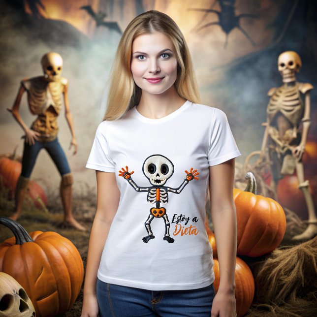 Halloween Skeleton T-Shirt (Creator Uploaded)