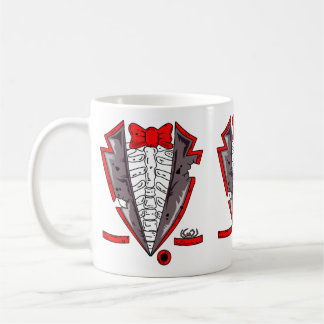 Halloween Skeleton Tuxedo Costume Gift Performance Coffee Mug