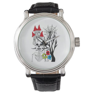 halloween skeleton   watch