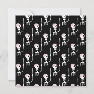 Halloween skeleton with a sword